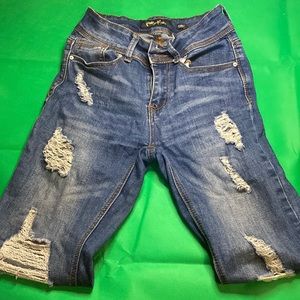 skinny ripped jeans